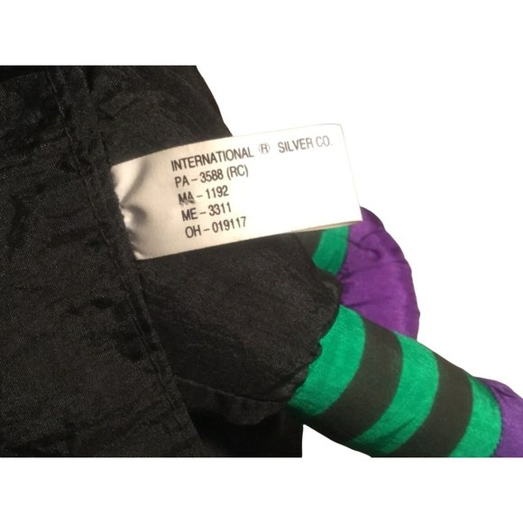 Plush Halloween Witch-- green Black - Picture 5 of 7